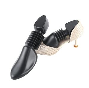 2 Boyutlar Siyah Ayakkabı Sedye Kadınlar ve Erkekler Plastik Yay Ayarlanabilir Ayakkabılar Ağaç Genişletici Destek Bakımı1287819