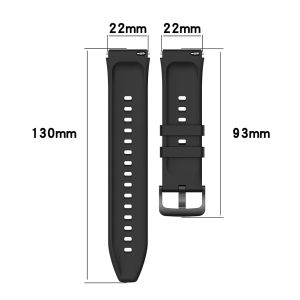 Silikonrem för Xiaomi Watch S1 22mm Sport Watch Band Smartwatch -armband