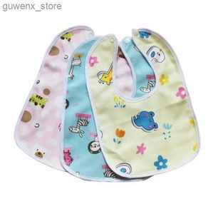 Bibs Burp Cloths 1 adet karikatür sevimli kawaii moda yürümeye başlayan çocuklar Tükürükler Boy Boy Kızlar Yenidoğan Besleme Su geçirmez Bebek Çocuk Bibs y240412