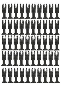 SAW Blade 50pcs 45 mm oszillierende Sägeblattschwankung Oszillierende Multi -Werkzeugklinge hohe Kohlenstoff -Stahl -Schneidwerkzeuge Set8954152