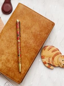 Itália notebook de bolso de couro de vegeta