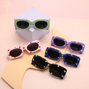 Cute sweet Sunglasses For Children Boy Girls Square Frame Fashion Gift Sun Glasses Kids Baby UV400 Protection Eyewear