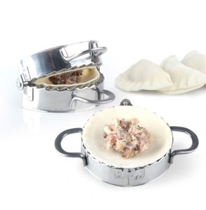 Umweltfreundliche Gebäckwerkzeuge Edelstahl Knödel Maker Wrapper Teig Cutter Pie Ravioli Form Küche Accessoires Whole688986