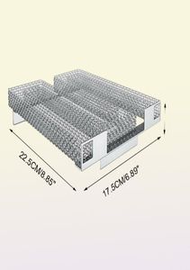 Accessori per strumenti BBQ BBQ MAZE SMOKER GENERATORE FUMI COLD BIPILLE IN ACCIAIO IN ACCIAIO DI MEPPRA CHIPS FUMATORE BARBECUE8855980