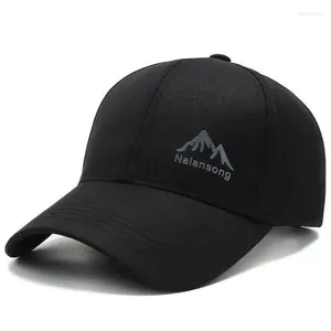 Ball Caps High Quality Baseball Hat For Women And Men Cotton Fashion Headwear Leisure Solid Color Outdoor Sun Visor 2024