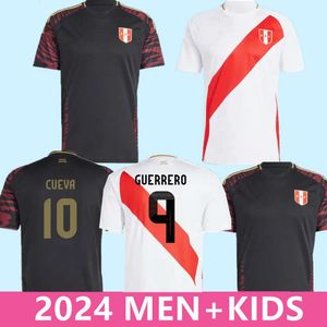 2024 2025 COPA AMERIC PERU SOCCER COIRSEYS 24 25 Home Away Seleccion Peruana Cuevas Pineau Cartagena Football Shirt Men Kids