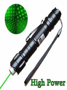 Najnowsza marka 1MW 532NM 8000 m Wysoka moca zielony wskaźnik laserowy Light Pen Pen Lazer Beam Military Green Lasers3320930