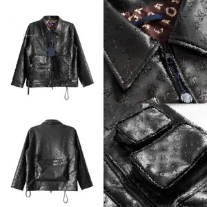 Leather Jacket Mens Cardigan Coat V Designer Bag Winter Windproof Waterproof Varsity Jackets 3d Emed Warm Coats Men Women Casual Shirt arsity s s