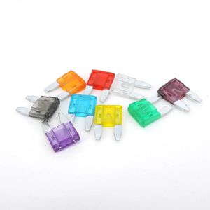 10x Small Size Aluminum Car Blade Fuse for Car Truck Boat Auto Accessories Fuses Automotive 2a 3A 5A 10A 15A 20A 25A 30A 40A e1