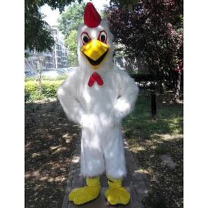 2024 Vendite calde Halloween Chicken Mascot Costume Dress Abito Fancy Carnival Custom COSTUME COSTUMENTO COSTUMI