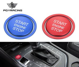 Bilmotorstart stoppknapp ring tändning täckning trim för vw golf 7 mk7 vii gti r tiguan jetta cc arteon passat b8 touareg troc p1876548