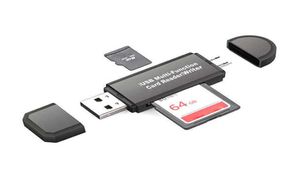 OTGカードリーダーMicro SDSDカードリーダーMINI USB 20 OTG Micro SDSDXC TF Card Reader Adapter U Disk Laptop Accessories3802276