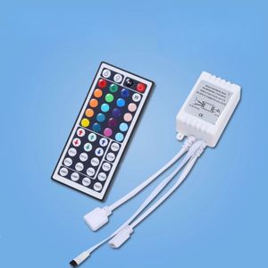 2024 LED Controller 44 Keys LED IR RGB Controller LED Lights Controller IR Remote Dimmer DC12V 6A for RGB 3528 5050 LED Strip 12V for RGB