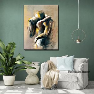 Modern Graffiti Lover Sexy Nude Body Posters And Prints Abstract Canvas Paintings Wall Art Picture For Living Room Decor Cuadros