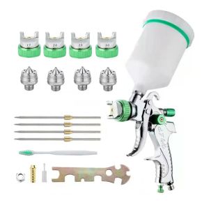 DIY Spray Paint Gun HVLP Kit with 1.4/1.7/2.0 mm Nozzle for Car Paint Sprayers Professional Paint Spray Gun Power Tools