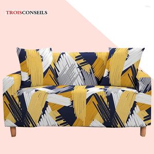 Copertina di sedia divano geometria per soggiorno divani universali copertura protezione a forma di divano angolare di divano elastico slipcovers