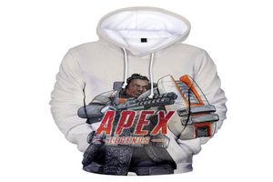 Moda- Lendas Deisnger Mens Hoodies Spring Teenager Sweatshirts Capuz 3D Pullovers de manga longa impressos 3241066