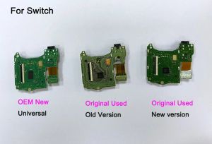 Tillbehör NS Switch Game Cartridge Card slot Brädets hörlurar Jack Port Socket för Nintend Switch Old New Verison Console