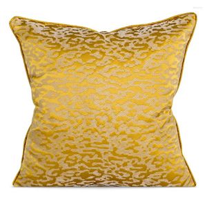 Kudde Fashion Yellow Orange Blue Abstract Decorative Throw Pillow/Almofadas Case 45 50European Modern Cover Home Decorating