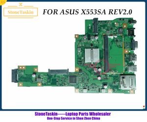 マザーボードストーンタスキン高品質X5553SA ASUS X553SAラップトップメインボードREV2.0 DDR3 N3050 DDR3L100％テスト済み