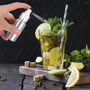 Lagringsflaskor 2 st bitar spray flaskcocktail atomizer sprayer parfym ren klassisk mini mat klass original parfymer för män