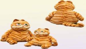 太った怒っている猫ソフトぬいぐるみぬい動物怠zyな愚かにトラの皮のシミュレーション醜い猫のぬいぐるみのおもちゃクリスマスギフト子供愛好家2205769335