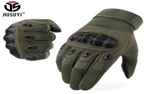 Touch screen guanti tattici Army paintball che tira il combattimento airrofato antiskid Hard Knuckle Full Finger Gloves Men Women 26096043