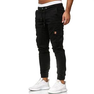 1 PC Foreign Trade Mens Fashion Leather Tie Belt Slim Fit Casual Trousers Mens Pants Cargo Pants Men 240329