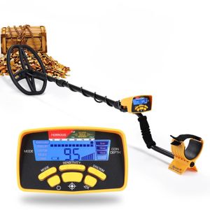 MD6450 Underground Metal Detector Pro MD-6450 Gold Detektor wasserdichte Spulen-Langstreckendaten und Rücklichtfunktion 240401