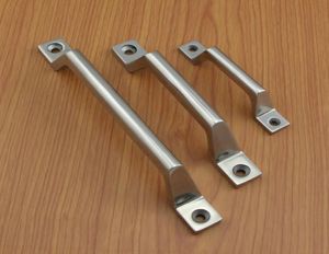 one pcs solid Stainless steel bow door handle industrial cabinet heavy equipment knob chassis toolbox hardware2321390