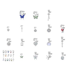 Näsringar Studs smycken kirurgiskt stål septumklickare ring punk kvinnor män zirkon hoop kropp PS0894 Drop Delivery Oteiu