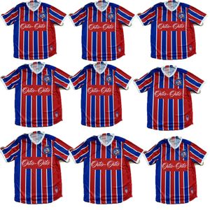 24 25 EC Bahia Gilberto Hombres Maglie da calcio di alta qualità Rossi Flavio Rodriguinho 2024 2025 Home Awome Shirt Club Short Shleeve Camisetas De Foolball Shirt