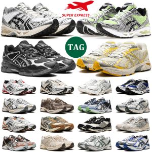 2024 Classic Style Men and Women Running Shoes Gel Gel Três tênis brancos de ostras verdes verdes cinza prata masculino ao ar livre masculino