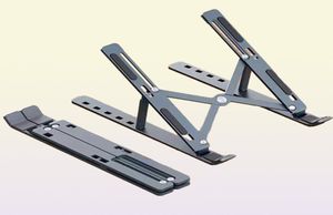 Tablet PC Stands Portable Laptop Stand Foldble Notebook Support Laptop Base MacBook Pro Holder Justerbar Bracket Computer Access9818528