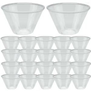 Disposable Cups Straws 100 Pcs Plastic Glasses Cup Small Tasting Condiment Beverage Party Juice Mug