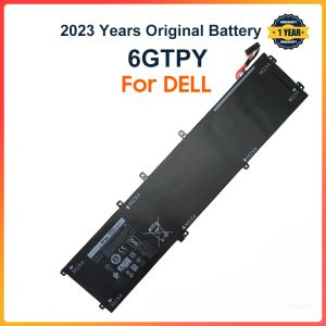 Батареи Новая 6GTPY H5H20 Батарея для ноутбука для Dell XPS 15 9570 9560 7590 для Dell Precision 5520 5530 Series Notebook 11.4V 97WH
