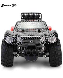 24 GHz Wireless Remote Control Desert Truck 18KMH Drift RC Offroad Car RTR Toy Gift upp till snabba gåvor för pojkar 21080966636024502616