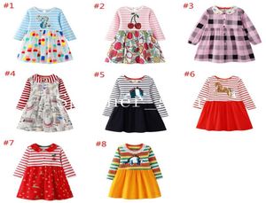 Kids039S Skirt Spring Autumn 100 Cottonflash Collision Bressy Dress Princess Dress Girls Longsleeved Dress2541410