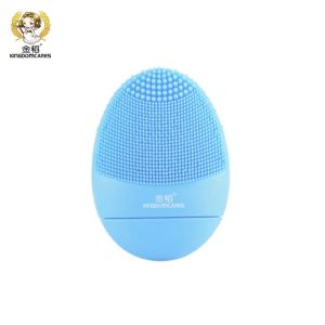 Massager USB Recharge Electric Face Vibration Cleanser Facial Brush Silicone Waterproof Ultrasonic Pore Deep Cleansing Massager Beauty