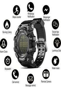 EX16 Smart Watch Bluetooth Водонепроницаемые IP67 Smart Birstech Relogios Spectatch Spectatch Sport Bracelet для iPhone Android Phone W2889724