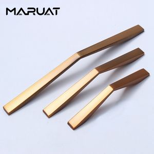 Zinc Alloy Wardrobe Cabinet Door Curved Handle Wardrobe Handle Hardware Furniture Bedside Cabinet Drawer Door Handle