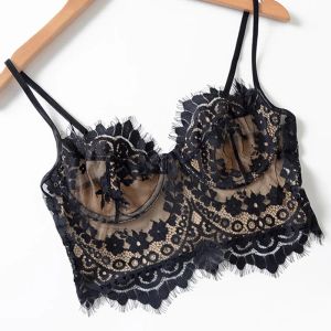 Sweatshirts Women's Ultrathin Bra Lingerie Comfortable Breathable Lace Backless Sexy Bra Plus Size Underwears New Arrival