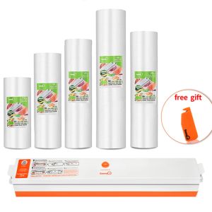 Machine Electric Vacuum Sealer Packaging Hine for Home Kitchen Food Saver Bags Commercial Vacuum Food Sealing