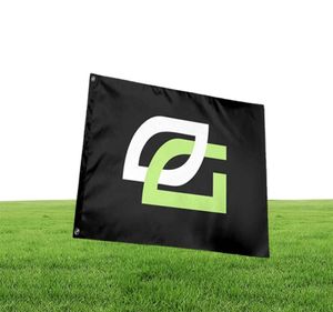 Optic Gaming Logo Customized Lightweight Flags Personalized Courtyard Sign Farm Party Activities Indoor Outdoor Decoration Banner 8093060