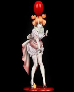Anime Figure Horror Bishoujo It Pennywise 17 Scale PVC Action Figure Collection Model Toys Doll Gift Q07221226538