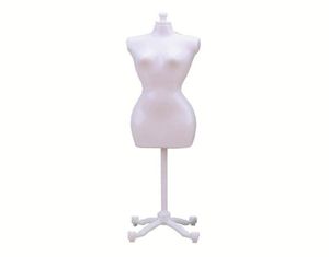Cabides backs corpora de manequim feminina com vestido de decoração de suporte de costureira de exibição completa jóias de modelos de costureira1649594
