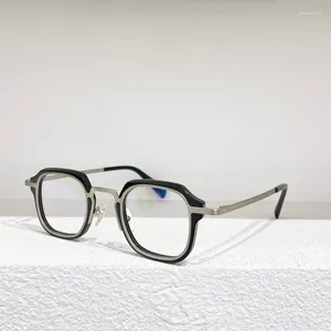Солнцезащитные очки рамки квадратные рамки круглые очки ацетат