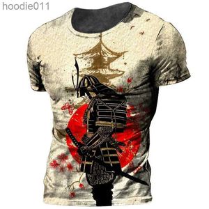 رجال الرجال للرجال Swarai Harajuku المطبوعة T-Shirt T-Shirt الصيف جولة رقبة قصيرة الأكمام اتجاه الشارع أعلى تي شيرت C24325