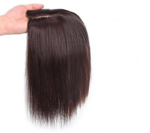 Hair Topper Toupe Toupee Hairpiece 3 Clipe em Extensão de Cabelo Cabelo Cabelo Sem Franjas para Mulheres Resistentes ao Calor 2202172412705