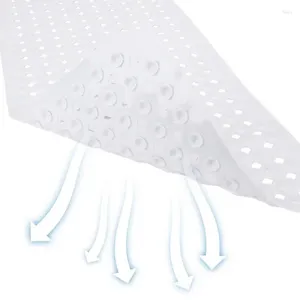 Bath Mats Tub Mat Soft Long PVC With Drain Holes Bathroom Accessories Comfortable Massage For Gym Spa Center Washroom